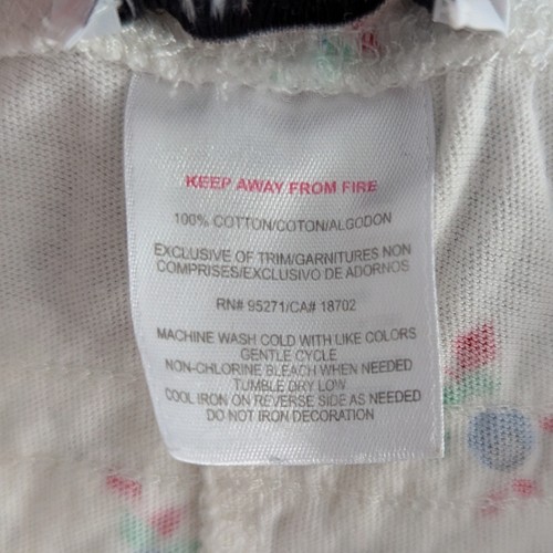 2 Pc Size: 3-6 Months White "So Very Loved" One-Piece Top & Juicy Couture Pants - Picture 11 of 11