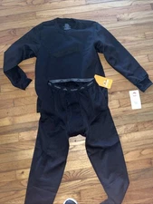 Coldpruf Expedition Men's Base Layer Pants Thermal Fleece And Shirt Size Medium
