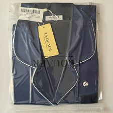 Ekouaer Women  s Silk Satin Pajama Set with Short-Sleeve Top and Shorts Size L