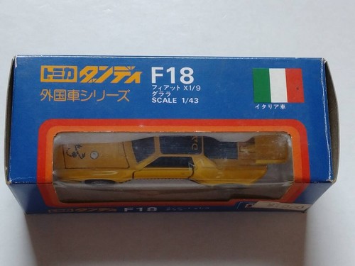 Tomica Dandy No.F18 Fiat X1/9 Dallara With Box - Picture 2 of 10