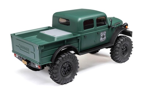 Axial SCX24 Dodge Power Wagon 1/24 Scale 4wd Rock Crawler Green - Picture 2 of 5