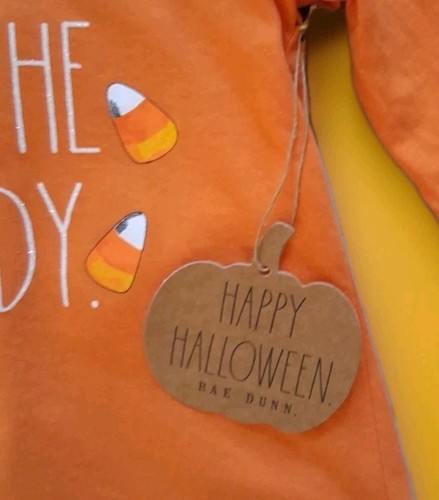 NWT "Rae Dunn" Halloween 2 PC Set "Blame It On The Candy" Girls sz 4 MSRP $38 - Picture 5 of 7