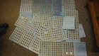 11 Lincoln Coin Albums lots of coins 1909 onwards many old penny   500 coin lot