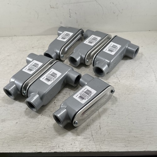 LOTE DE 6 BWF #E121488 600-CGV CONJUNTO DE CARROCERÍA DE CONDUCTO 1/2” LB 4,35 CU. IN Vol. - Imagen 1 de 8