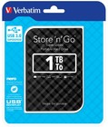 Verbatim 53194 Portable Hard Drive 1TB Black