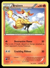 Pokémon TCG Pokémon Braixen Uncommon Regular