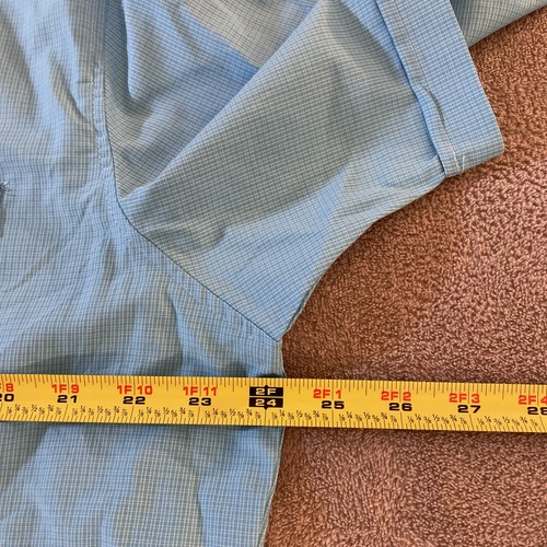 New Van Heusen Shirt AR Cooling Wicking Button Up Tropical Men Large 16 16.5 NWT - Picture 8 of 14
