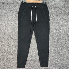 Vuori Ponto Performance Jogger Mens Small Black DreamKnit Heather V438