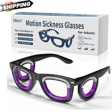 Hion Adult Anti- Motion Sickness Smart Glasses, Ultra-Light Portable Nausea R
