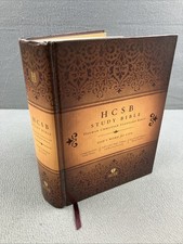 HCSB Study Bible Jacketed by Holman Bible Staff - God's Word For Life Hardcover