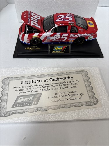 Ken Schrader #25 Budweiser 1996 Chevrolet Monte Carlo 1:24, 1 Of 5,004 - Picture 1 of 17