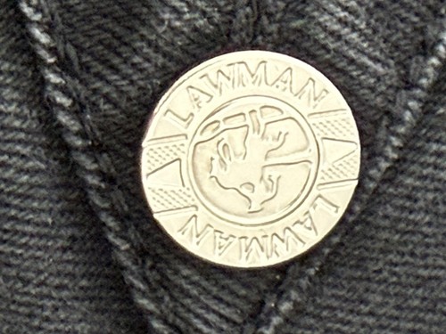 Vintage Lawman Western Womens jeans Size 5/6 High Side Button Excellent Cond - Picture 10 of 20