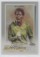 2020 Topps Allen & Ginter Chrome Refractor Briana Scurry #166 1u6