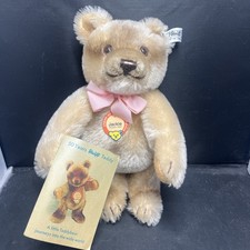Steiff Jackie Bear 1953 Replica Limited Edition Signed