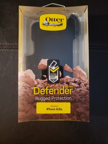 Original OTTERBOX Defender Case for Apple iPhone 6 6S Holster Black - Picture 1 of 2