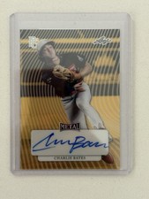 2023 Leaf Perfect Game National Showcase Charlie Bates Gold Proof Auto 1/1