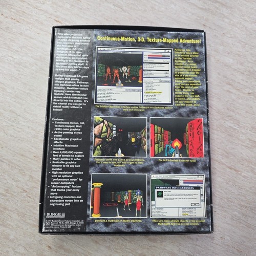 Pathways Into Darkness (Apple, 1993) Bungie Studios - CIB - In Great Shape - Picture 14 of 18