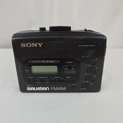 Vintage Sony Walkman WM-FX41 Cassette Tape Player AM FM Radio  UNTESTED