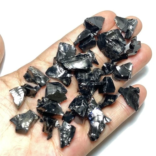 20g  ELITE Noble Natural Fullerene Shungite Crystal Raw Healing Stone L543