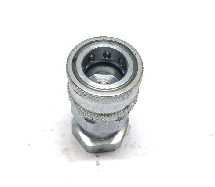 PARKER 6601-6-6 COUPLER, COUPLING, QUICK, 6600 SERIES, STEEL G010G 12PP / LOT OF - Image 2 of 4