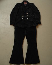 1930s German Fritz Ulrich Velvet Work Set - S/M Zimmermann Work Suit Vintage