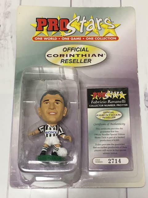 313★サッカー★fabrizio ravanelli★prostars Corinthian ProStars Figure Official Corinthian Reseller