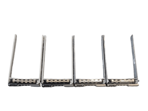 LOT OF 4 Dell 2.5" Server Hard Drive Trays SAS SATA for R710 R810 R620 R720 R730 - Picture 1 of 2