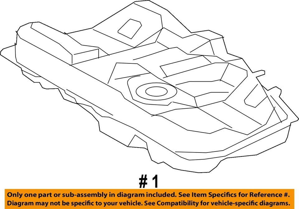 Оригинальный топливный бак 3,5 л V6 полный привод для Lexus ES350 2007 2008 2009 2010 2011 2012 годов выпуска - Изображение 4 из 4