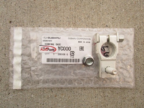 FITS: 15 - 19 SUBARU WRX / STI POSITIVE + BATTERY TERMINAL CONNECTOR OEM NEW - Picture 2 of 2