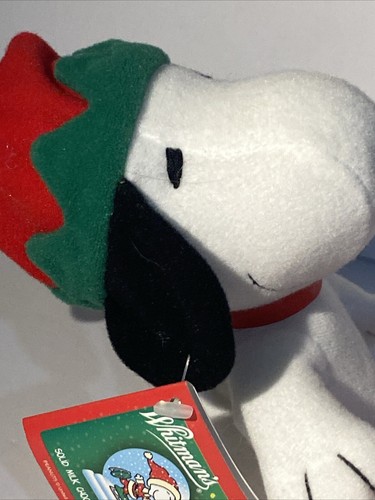 Whitmans Mini Snoopy Plush Elf 6” With Tag - Picture 14 of 17