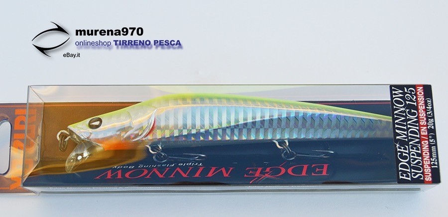ARTIFICIALE LURES YO-ZURI EDGE MINNOW R977 125mm - 20gr SP col. SHCL PESCA-Y146 ARTIFICIALE LURES 125mm YO-ZURI EDGE MINNOW R977 125mm LURES - 20gr SP col. SHCL PESCA-Y146 ede419