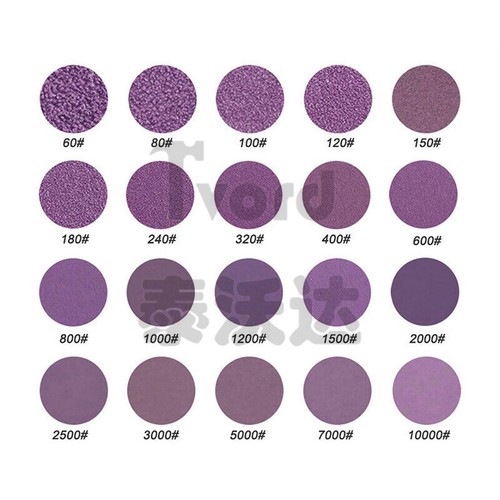 2"(50mm) Hook Loop Sanding Discs Pads 60~10000 Grit Round Wet & Dry Sandpaper - Picture 2 of 8