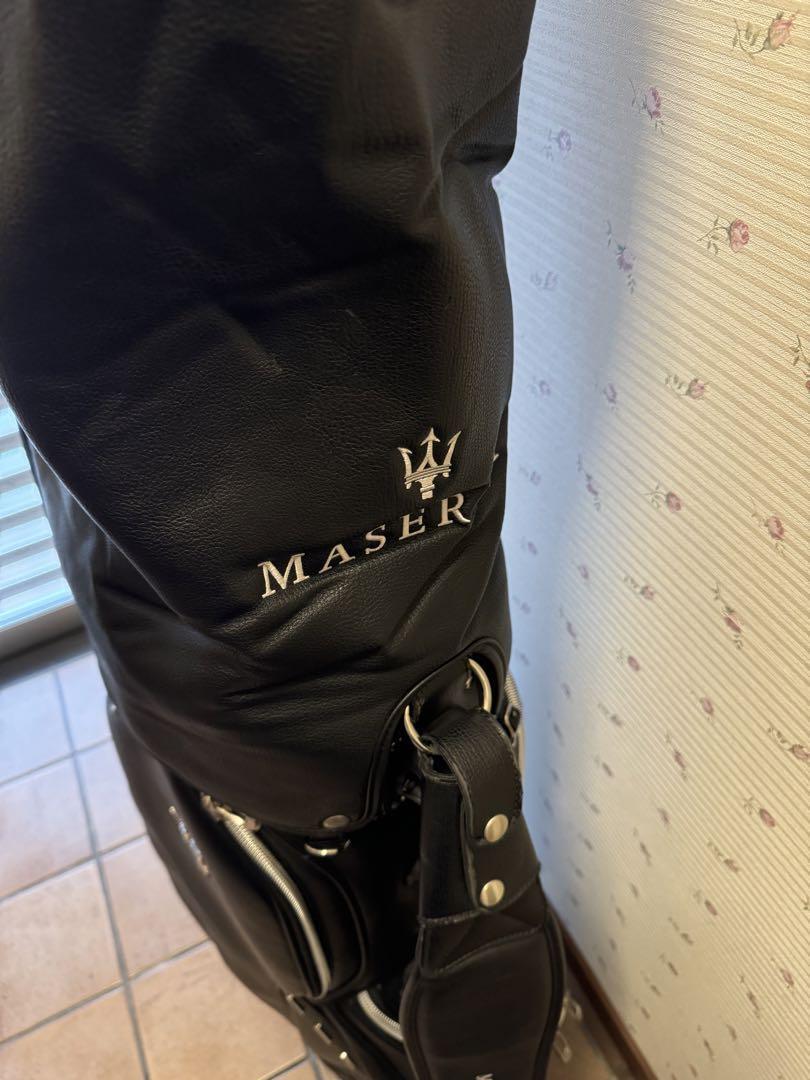 Maserati ゴルフバッグ 黒 新品 マセラティキャディバッグ ゴルフバッグ Maserati - メルカリ