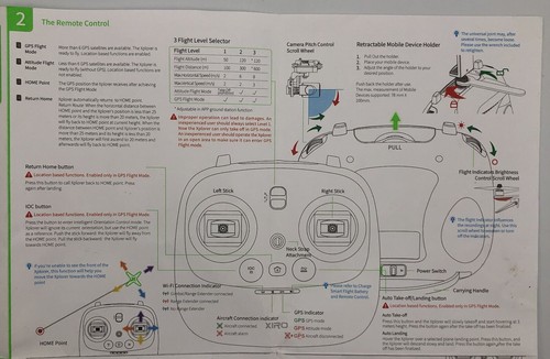 XIRO Xplorer Drohne Quadrocopter Fernbedienung mit Range Extender & Ladegerät - Bild 15 von 15