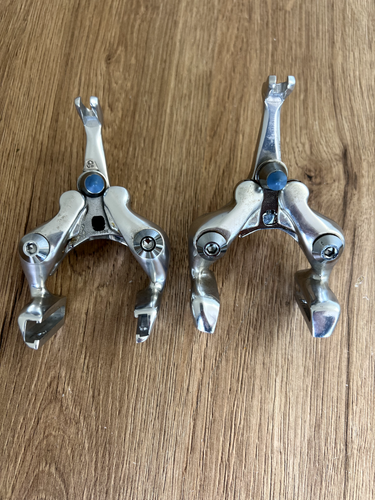 Retro Bicycle Parts NOS Shimano Dura-Ace AX Caliper Brake Set Road Incomplete - Picture 2 of 7