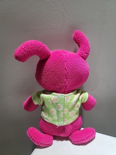 Fisher Price Sing a Ma Jig Muñeco de Peluche Rosa Tisket Tasket Probado Funciona Etiquetas - Imagen 4 de 7