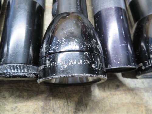 Lot Of 10 MAG-LITE Flash Lights USA Working Maglite D Batteries Flashlight - Picture 2 of 6