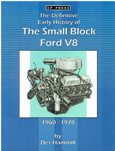 FORD 221 260 289 302 351ci V8 SMALL BLOCK '60-70 DESIGN&ENTWICKLUNGSGESCHICHTSBUCH