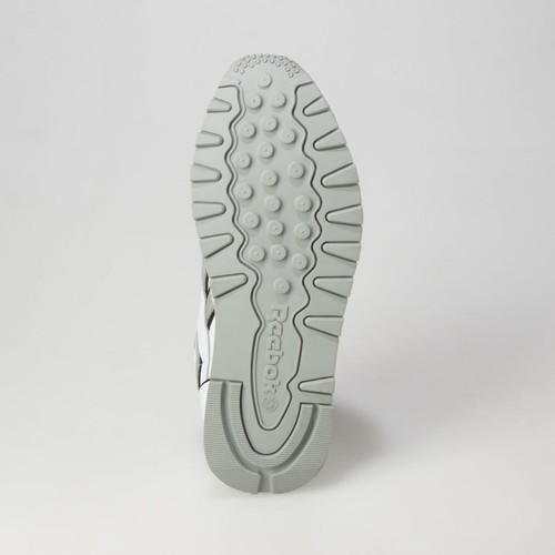 Calzado de salón Reebok clásico de cuero blanco gris GW4726 para hombre talla oki - Imagen 9 de 12