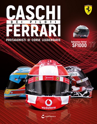 NEW 1:5 Casco Helmet F1 SEBASTIAN VETTEL 2020 Turkish GP FERRARI SPARK +Mag - Picture 3 of 9