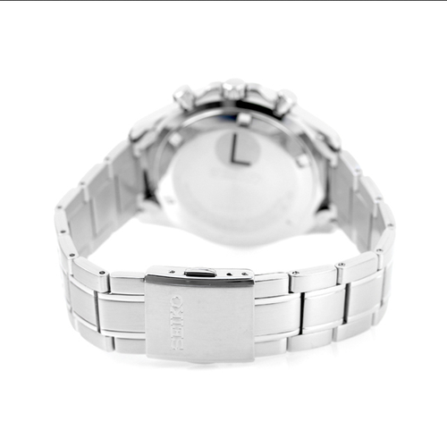 Seiko Spirit SBTR011 Chronograph Blue Dial Stainless Steel Men's Watch - Picture 6 of 8