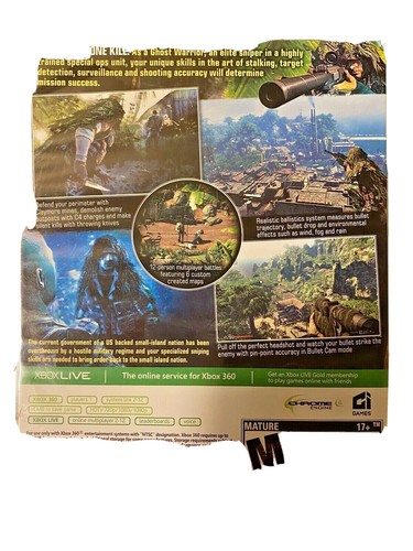 Sniper: Ghost Warrior (Microsoft Xbox 360, 2010), leicht gebraucht von Serious Gamer - Bild 2 von 4
