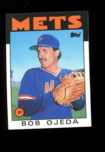 Bob Ojeda #81T 1986 Topps Traded card