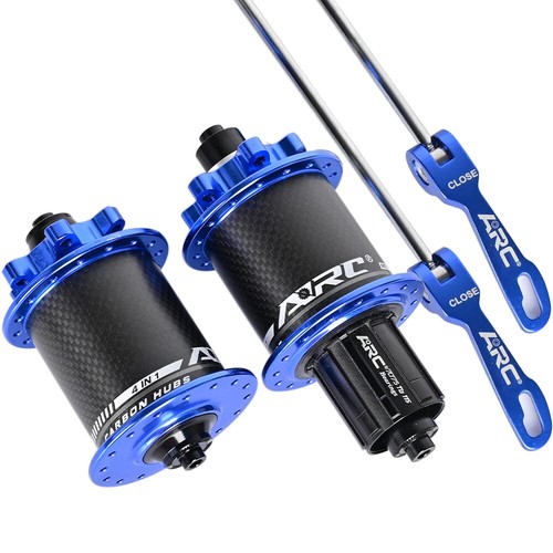 ARC HG XD MS Carbon Fiber Mountain Bike Hubs 4 Sealed Bearing 6 Pawls 114 Click - Picture 3 of 48