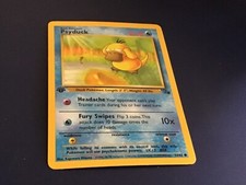 1st Edition Psyduck 53/62 Fossil Set Never Played 