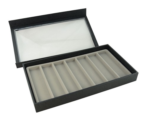 Display Case with Detachable Magnetic Lid - Jewelry Display Storage Organiser - Picture 4 of 31