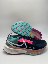 Nike ZoomX Zegama Trail 2 Armory Navy Sail Green (FD5190 400) Men's Size 9