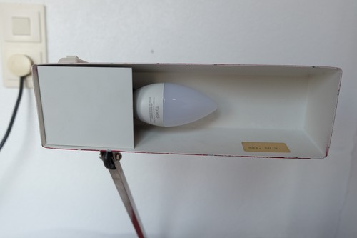 Pfäffle Klavierlampe Piano Tischleuchte Schreibtischlampe rot Mid century - Bild 8 von 14