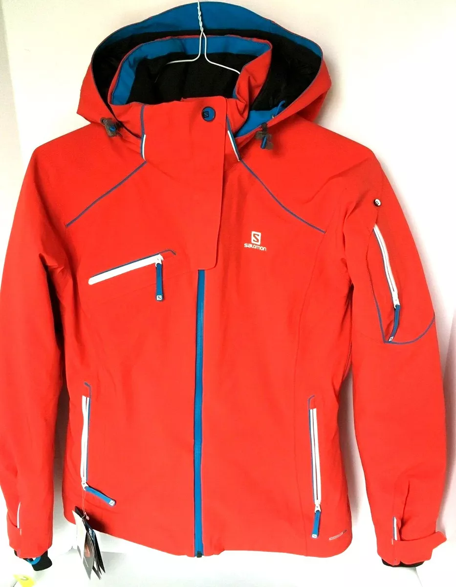 $400 Salomon Ski Jacket Red XS NWT Womens Insulated Winter Coat | eBay