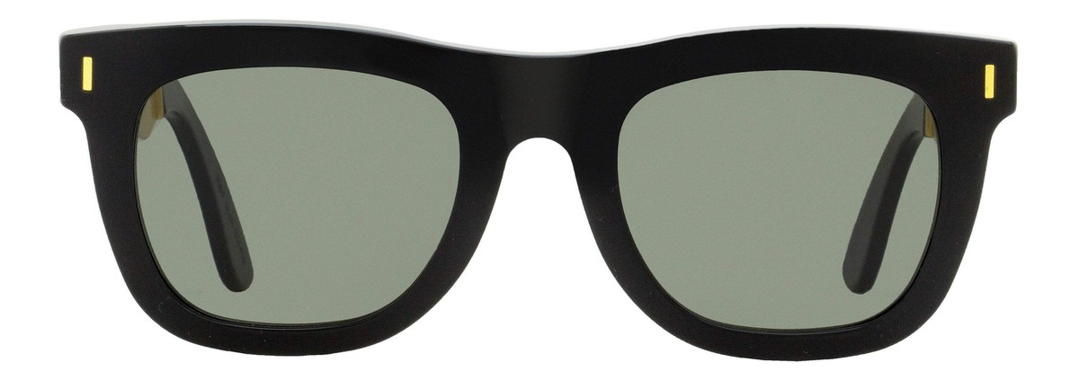 Retrosuperfuture Rectangular Sunglasses Ciccio ZGL Black&frasl;Gold 50mm